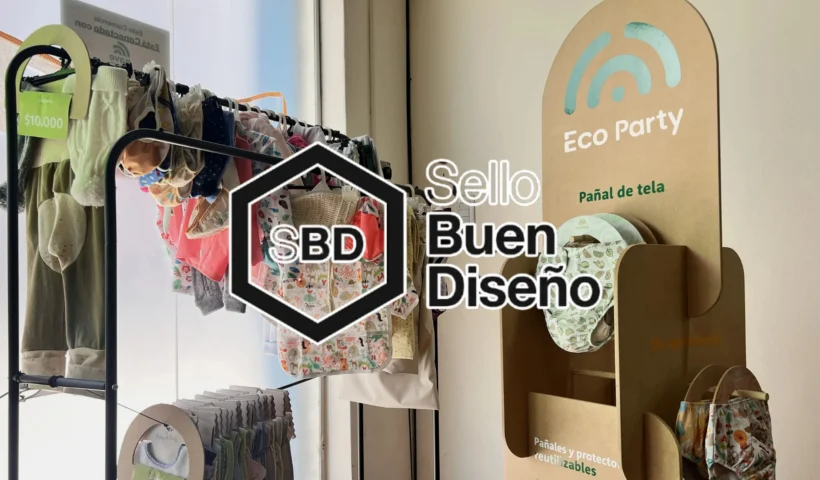 Lorena Cageao de Eco Party junto a investigadoras del CIPADI UNMDP por el Sello de Buen Diseño Argentino