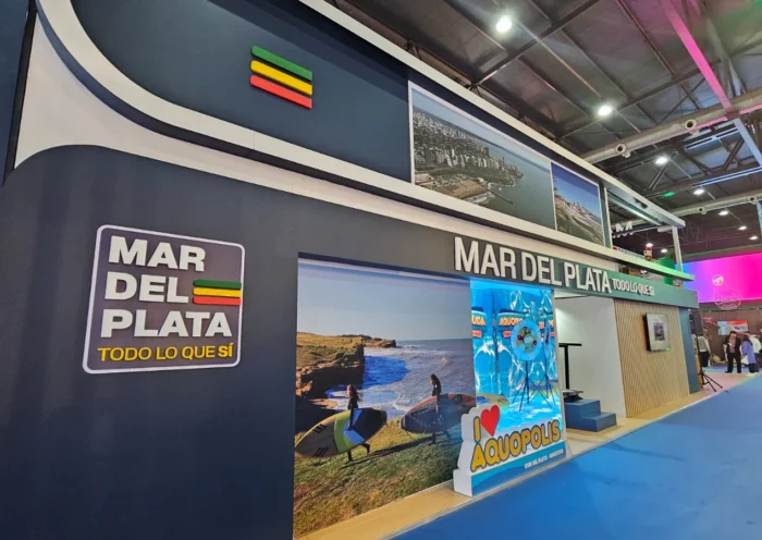 Perfil del stand de Mar del Plata en la Fit 2026