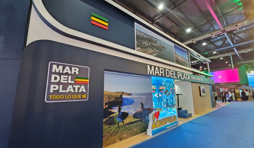 Perfil del stand de Mar del Plata en la Fit 2026