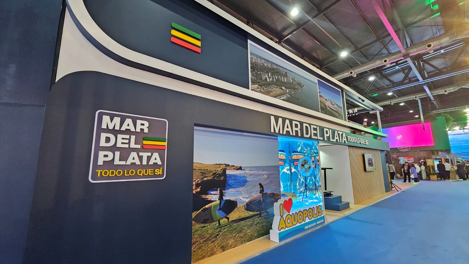 Perfil del stand de Mar del Plata en la Fit 2026