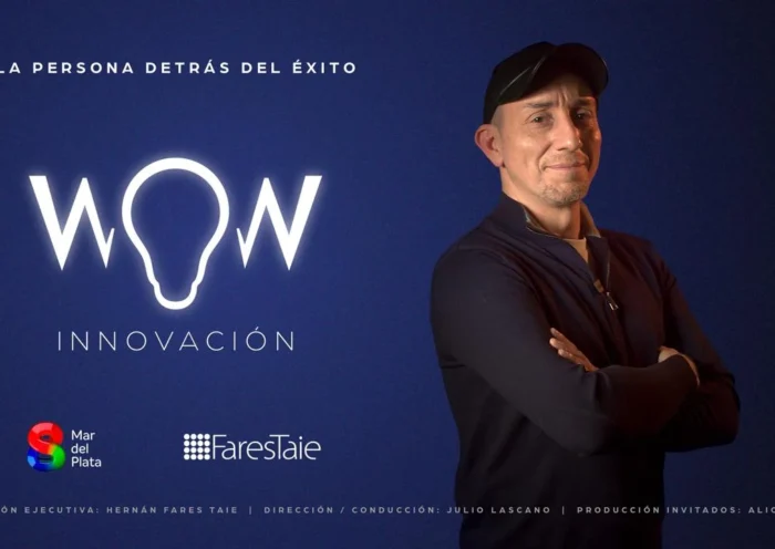 WOW Innovacion en Canal 8 Mar del Plata historias de exito - Julio Lascano conductor del ciclo